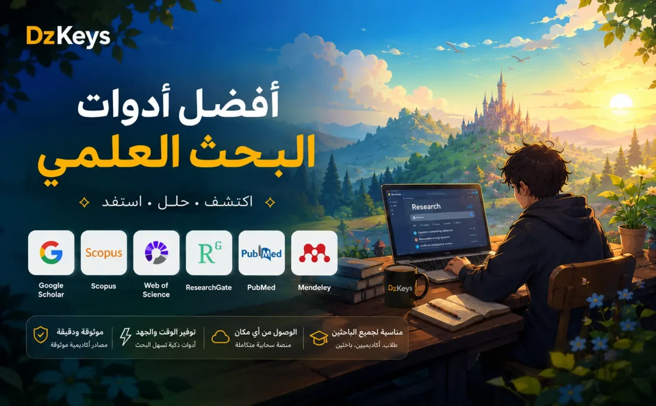 أفضل أدوات البحث العلمي و الأكاديمي